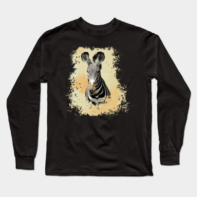 Zebra - Kenya / Africa Long Sleeve T-Shirt by T-SHIRTS UND MEHR